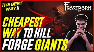 Cheapest Way to Kill ALL Forge Giants! Get Rich from Odin's Forge in Frostborn! - JCF