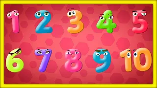 10 Little Numbers | Count to 10 | Learn Numbers & Counting for Kids | 123