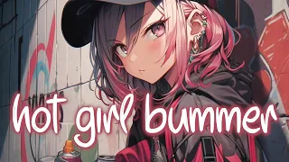 「Nightcore」 hot girl bummer - blackbear ♡ (Lyrics)