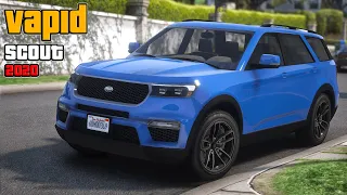 Vapid Scout 2020 (2020 Ford Explorer) | GTA V Lore Friendly Car Mods | PC