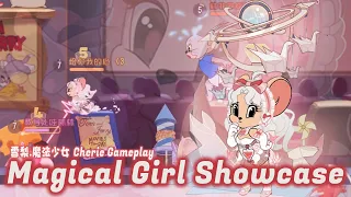 TOM AND JERRY (CN) _ CHERIE GAMEPLAY _ 3RD S CLASS SKIN _ MAGICAL GIRL SHOWCASE 雪梨.魔法少女之皮肤展现