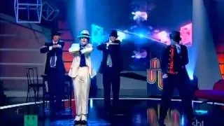 michael jackson-THE WALKERS brasilian talent show final