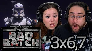 The Bad Batch 3x6, 3x7 REACTION | "Infiltration" & "Extraction" | Star Wars | Season 3