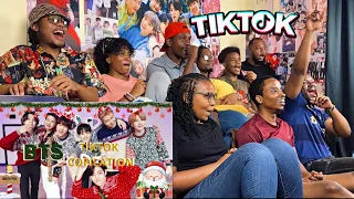Africans show their friends (Newbies) BTS TIKTOK COMPILATION FOR LENNYLEN AND THE REACTIONS BROS PT7