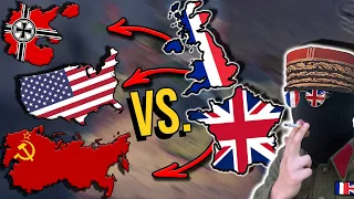 First Formable Nation is Too Damn Powerful! Franco-British World Conquest in Hearts of Iron 4