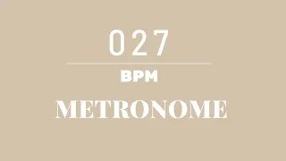 27 BPM Metronome mp4