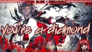 Nightcore - Irreplaceable (Citizen Soldier /Lyrics)