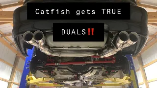 How to install true dual exhaust on your f body (rundown)
