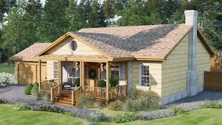 (40'x36')..WOW....!. I'm Totally in Love with This Cottage House