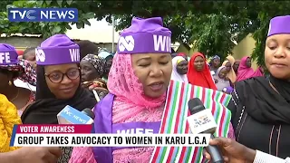 Vote Awareness: Group Takes Advocasy To Women In Karu L G A