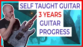 Guitar Progress For 3 Years Self Taught - This is song I made