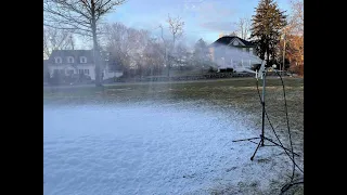 Making Snow in the Backyard! Backyard Snowstorm Systems