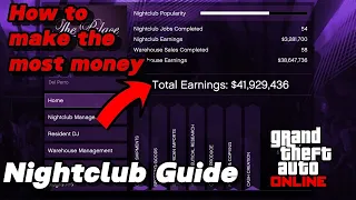 How to Make The Most Money With The Nightclub in Gta Online