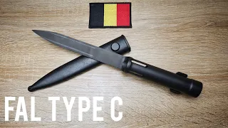 FN FAL Type C bayonet.