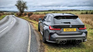 Best Driving Roads near London in my M3 Touring | 4k