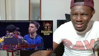 REACCION | ACZINO V WOS | Round Of 16 Red Bull International 2019 | ENGLISH SUBTITLE | REACTION