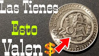 👉20 Pesos 1980 a 1984 Cultura Maya Mira Cuanto Valen💯💸💲👈.