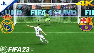 FIFA 23 | Barcelona vs Real Madrid🔥| La Liga | Penalty Shootout | PS5™ 4K HDR #fifa23