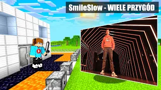 ♪ SmileSlow - WIELE PRZYGÓD ♪ vs BEZPIECZNA BAZA w Minecraft!