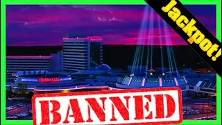 I GOT BANNED AGAIN! I WON A JACKPOT And They KICKED ME OUT! Casino Drama W/ SDGuy1234