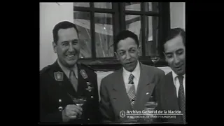 Perón y Evita visitan Bolivia (1947) HD