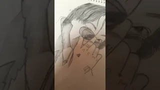 BTS Jungkook drawing