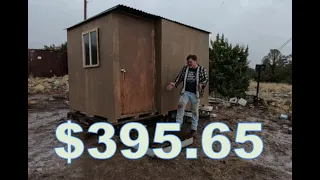 $400 Cabin, Built in 2 Days!