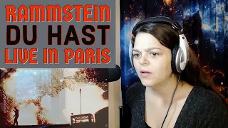 Rammstein  "Du Hast"  (Live in Paris)   REACTION