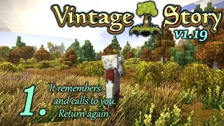 Over 100 Days on a Wilderness Survival Server - Let's Play Vintage Story 1.19 Part 1