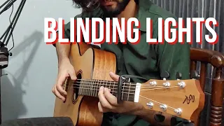 The Weeknd - Blinding Lights | Fingerstyle Guitar Cover