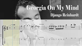 Georgia On My Mind - Django Reinhardt | Gypsy Guitar Tab