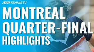 Nadal Reaches Semis; Khachanov, Medvedev To Face Off | Montréal 2019 Quarter-Final Highlights