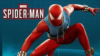 Spider-Man Ps4 - Scarlet Spider-Man Suit Gameplay Showcase