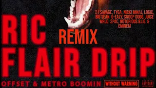 Offset, 21 Savage & Metro Boomin - Ric Flair Drip (Remix) ft. Tyga, Nicki Minaj...etc. (Audio)