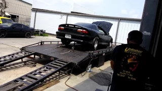 2002 LS1 with LSA Blower on the dyno