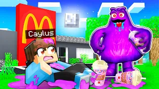 DON’T Drink The GRIMACE SHAKE In Minecraft!
