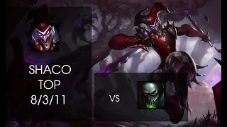 Shaco Top vs Urgot - Season 11 - 8/3/11