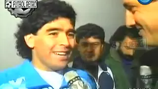 Napoli 1 vs Sampdoria 4 Serie A 1990/91 Maradona, Mancini, Gianluca Vialli  FUTBOL RETRO TV