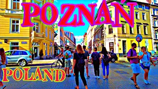 Poznan 4K 🇵🇱 | Poland Walking Tour | 4K City Life