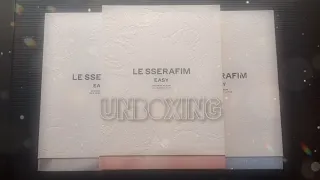 Le Sserafim Easy Unboxing