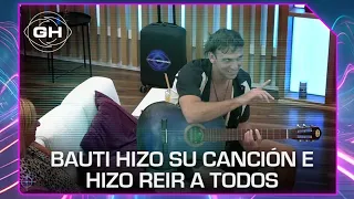 Bauti cumplió y les hizo una canción a la casa 👏 - Gran Hermano