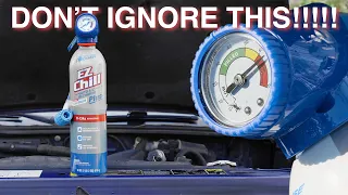 EZ Chill Auto A/C Recharge Plus | Almost How to Refill Your 2003 Ford Ranger AC Refrigerant