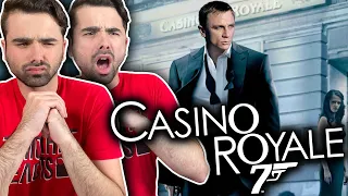 Watching CASINO ROYALE!! FIRST TIME WATCHING A JAMES BOND FILM! (Movie Reaction)