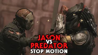 Predator vs Jason Stop Motion Short