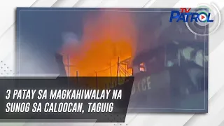 3 patay sa magkahiwalay na sunog sa Caloocan, Taguig