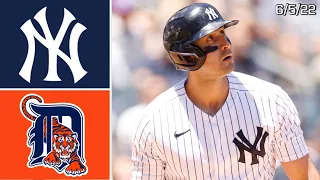 New York Yankees Vs. Detroit Tigers | Game Highlights | 6/5/22