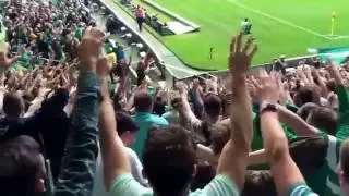 Green Brigade - Standing Section - We Love You vs Leicester