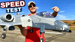 How FAST is this A-10 Thunderbolt Twin EDF Jet?