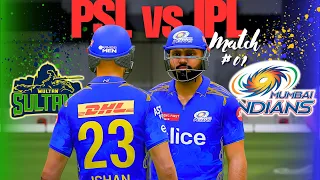 Twists ki ROLLERCOASTER 🤯 Multan Sultan vs Mumbai Indians 🏆 PSL vs IPL Tournament 🏏 Cricket 24
