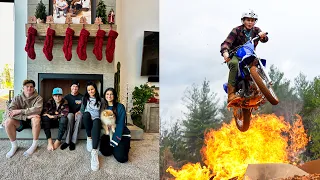 The Deegans Epic Christmas! Hucks Explosive Sleigh Ride!